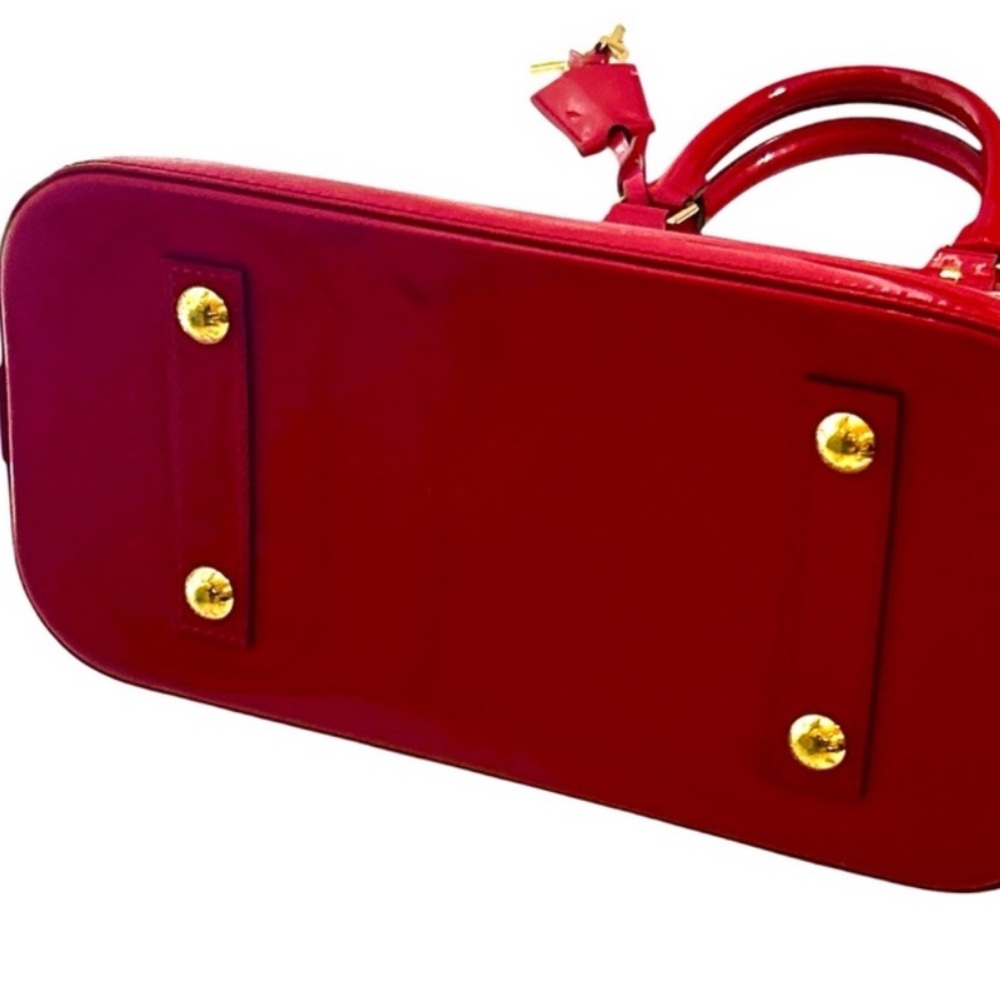 Authentic LOUIS VUITTON Vernis Alma PM - Picture 8 of 9